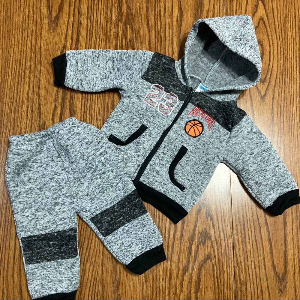 Coney Isle Infant Matching Jacket and Pants Set Size 6/9